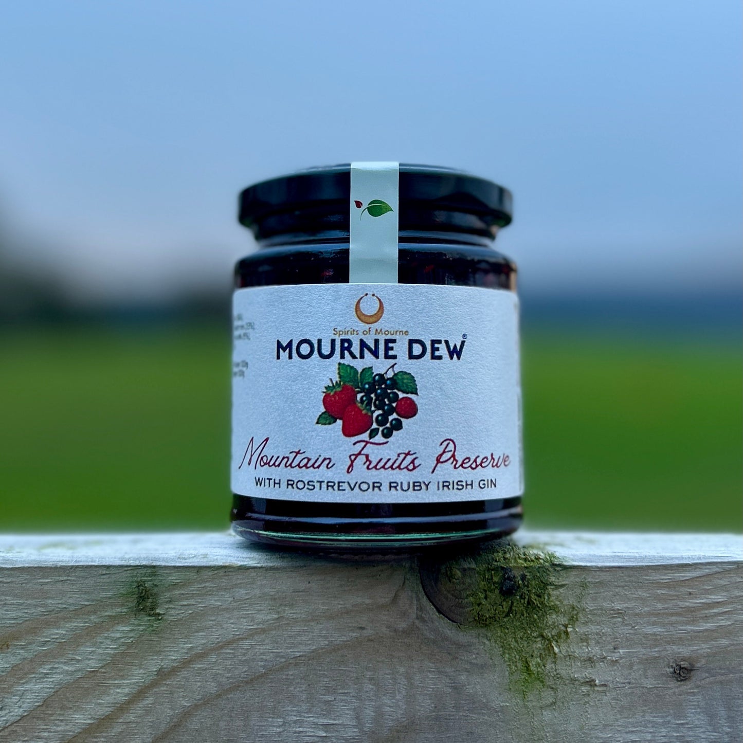 Confiture de fruits des montagnes au gin irlandais Rostrevor Ruby