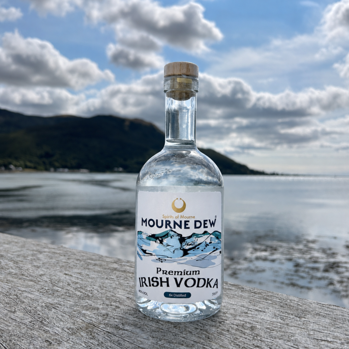 6x Distilled Premium Irish Vodka (70cl)