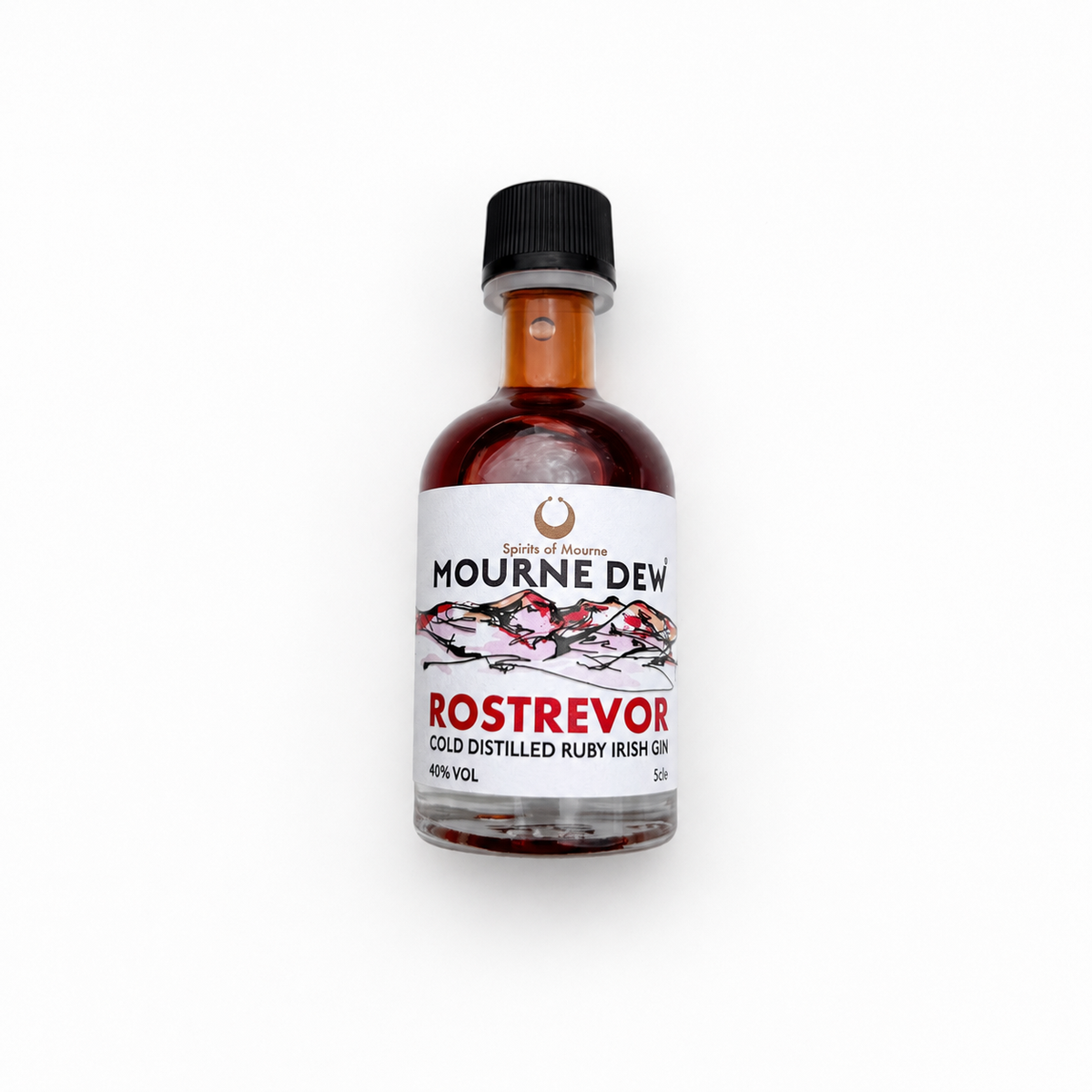 Rostrevor Ruby Irish Gin Miniature (5cl)