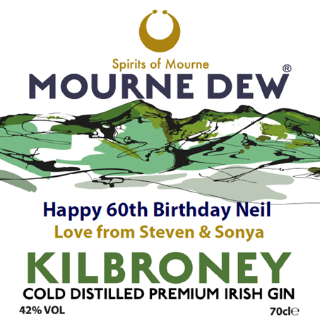 Personalised Gift Bottle (70cl)