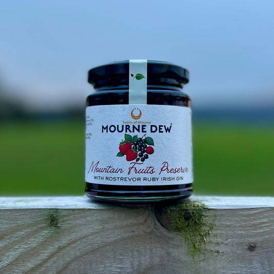 Mountain Fruits Preserve with Rostrevor Ruby Irish Gin