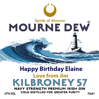 Personalised Gift Bottle (70cl)